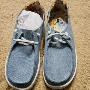 Corkys Denim Blue Loafers